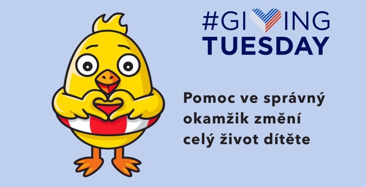 Giving Tuesday 2025 - Pomozte dětem