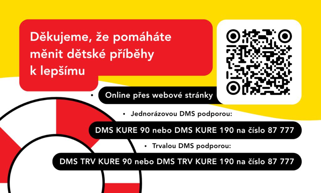 Darujte - Pomozte měnit dětské příběhy k lepšímu