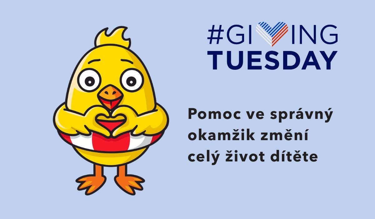 Giving Tuesday 2025 - Pomozte dětem